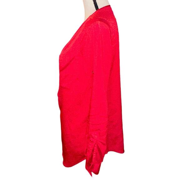 Calvin Klein Red Blouse - Picture 4 of 7